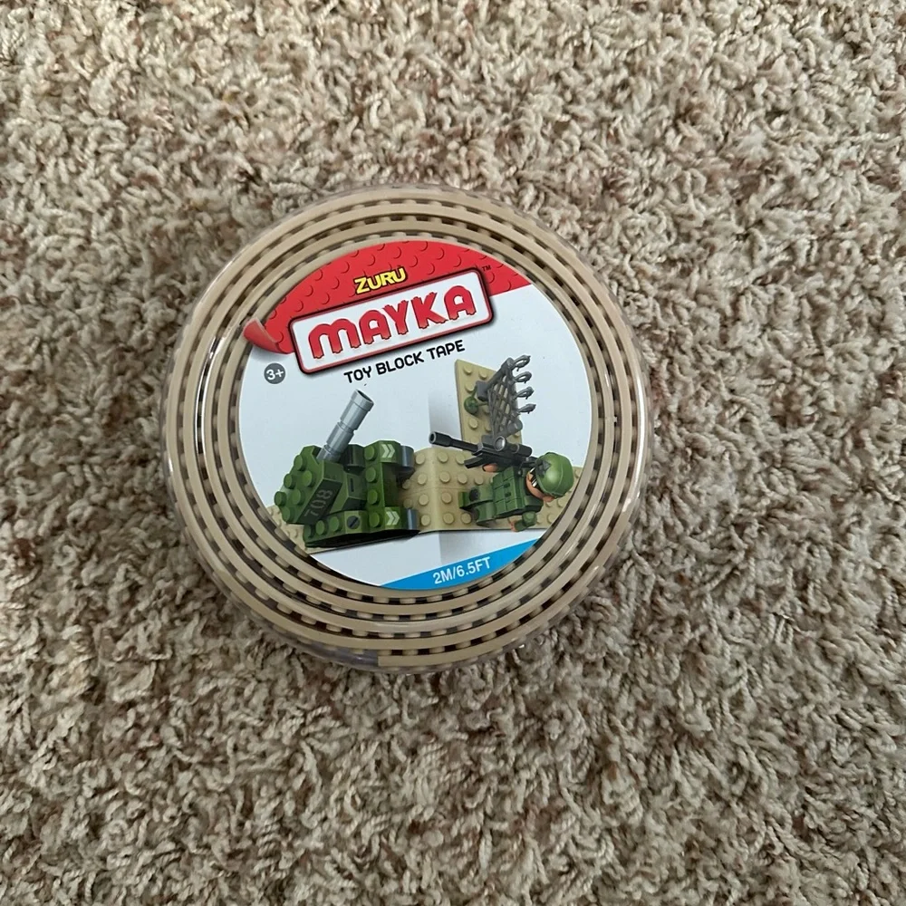 Zuru Mayka Toy Block Tape - Tan NWT